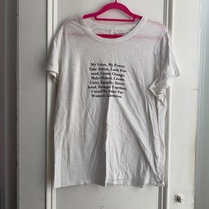 Banana Republic feminist tee (cozy slub)